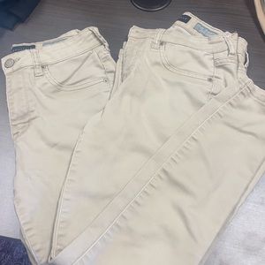 (2) pair Aeropostale high waisted jeggings Size 4